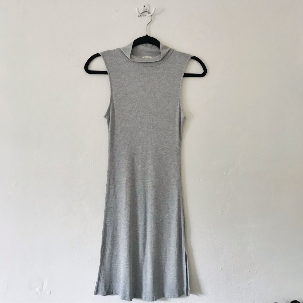 Brandy Melville Sleeveless Mock Neck Bodycon Dress